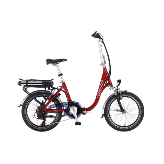 E-Vision Matisse 20 inch Rood - Elektrische Vouwfiets E-Vision Matisse 20 inch Rood - Elektrische Vouwfiets